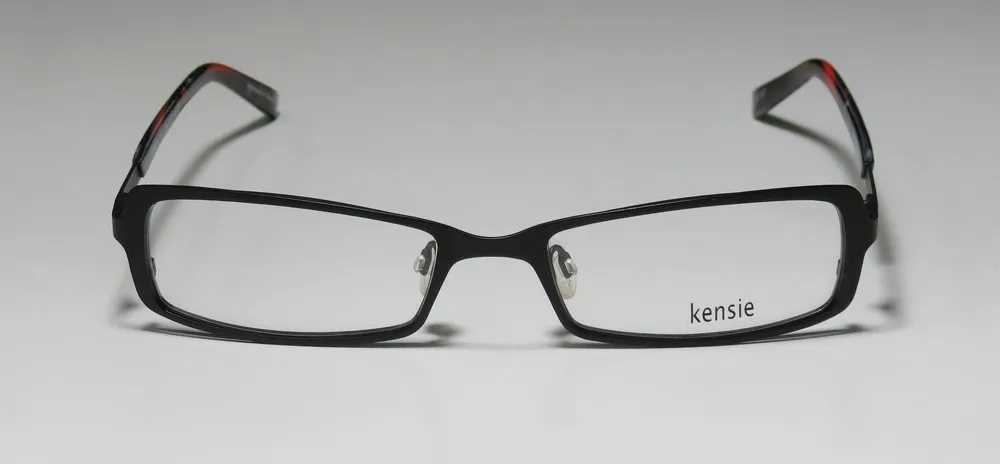 Kensie Exploration bk Eyeglasses Matte Black 52mm 3