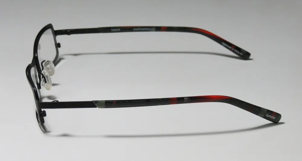 Kensie Exploration bk Eyeglasses Matte Black 52mm 4