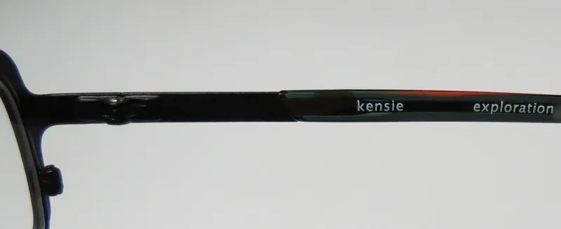 Kensie Exploration bk Eyeglasses Matte Black 52mm 8