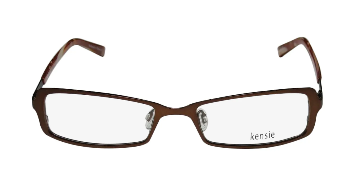 Kensie Exploration br Eyeglasses Matte Brown 52mm 3