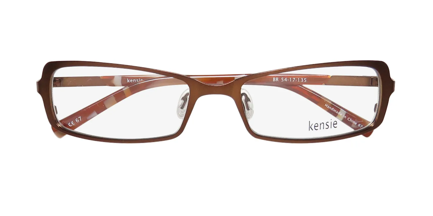Kensie Exploration br Eyeglasses Matte Brown 54mm 2