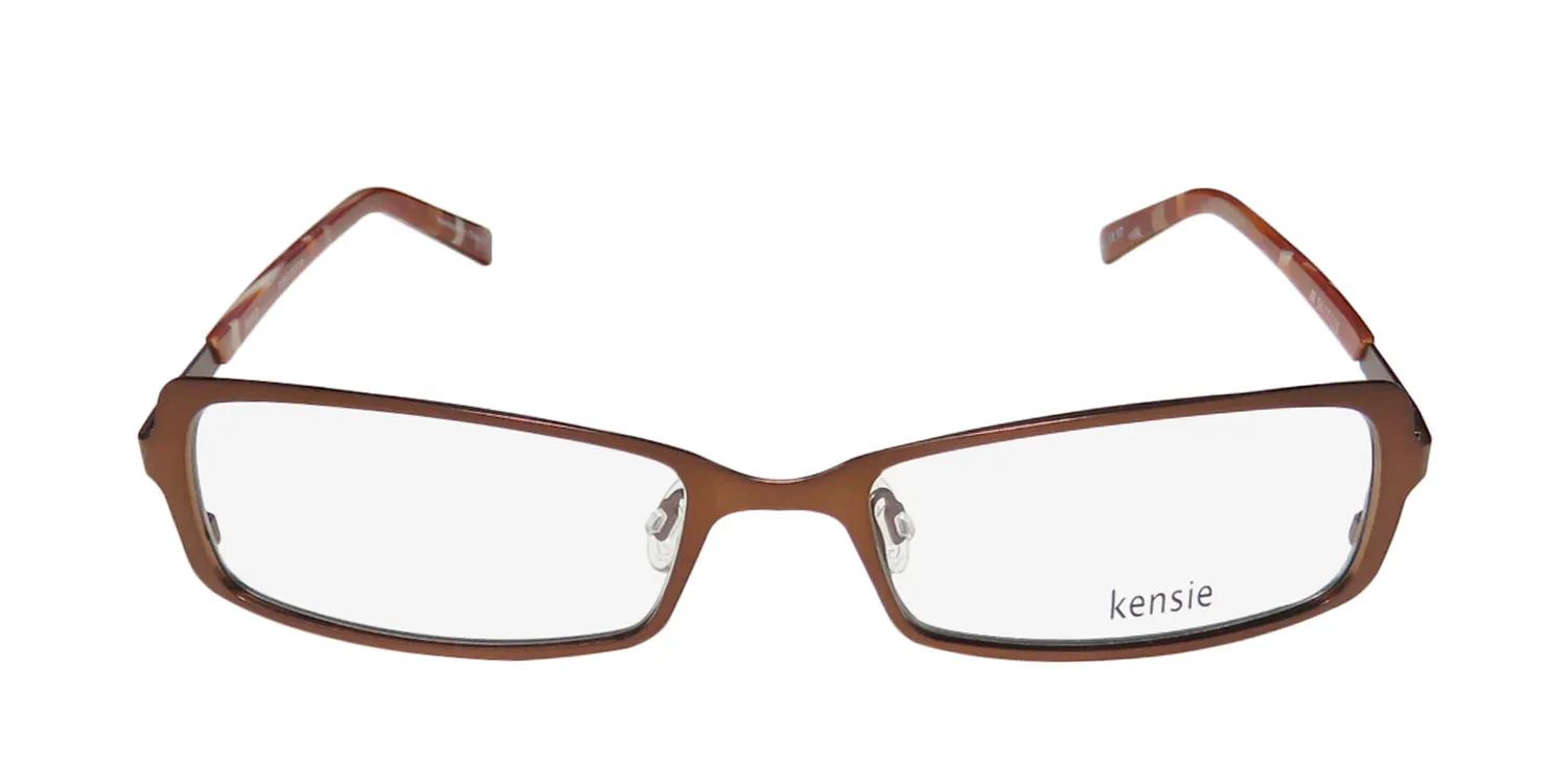 Kensie Exploration br Eyeglasses Matte Brown 54mm 3