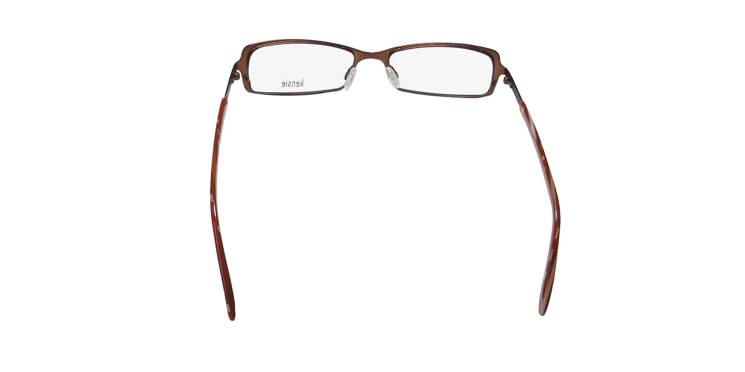 Kensie Exploration br Eyeglasses Matte Brown 54mm 5