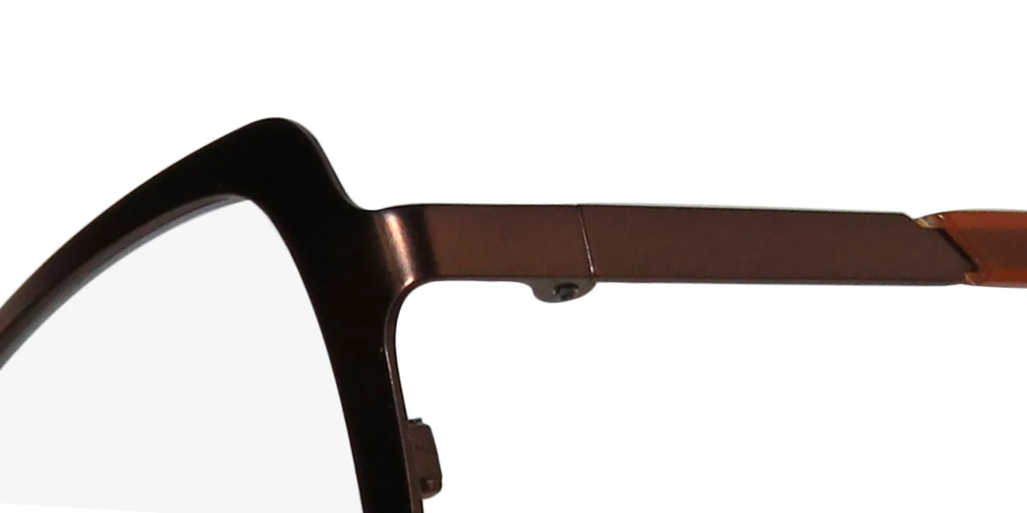 Kensie Exploration br Eyeglasses Matte Brown 54mm 6