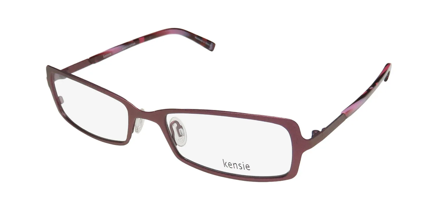 Kensie Exploration pu Eyeglasses Matte Purple With Glitter 54mm