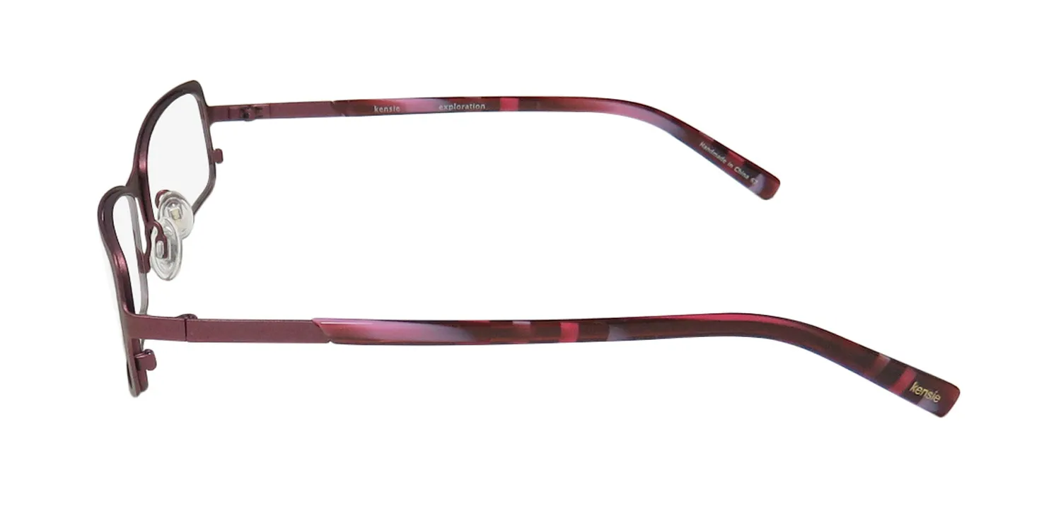 Kensie Exploration pu Eyeglasses Matte Purple With Glitter 54mm 4