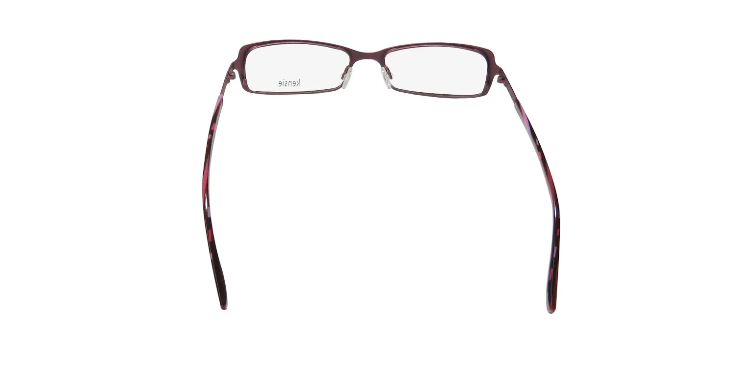 Kensie Exploration pu Eyeglasses Matte Purple With Glitter 54mm 5