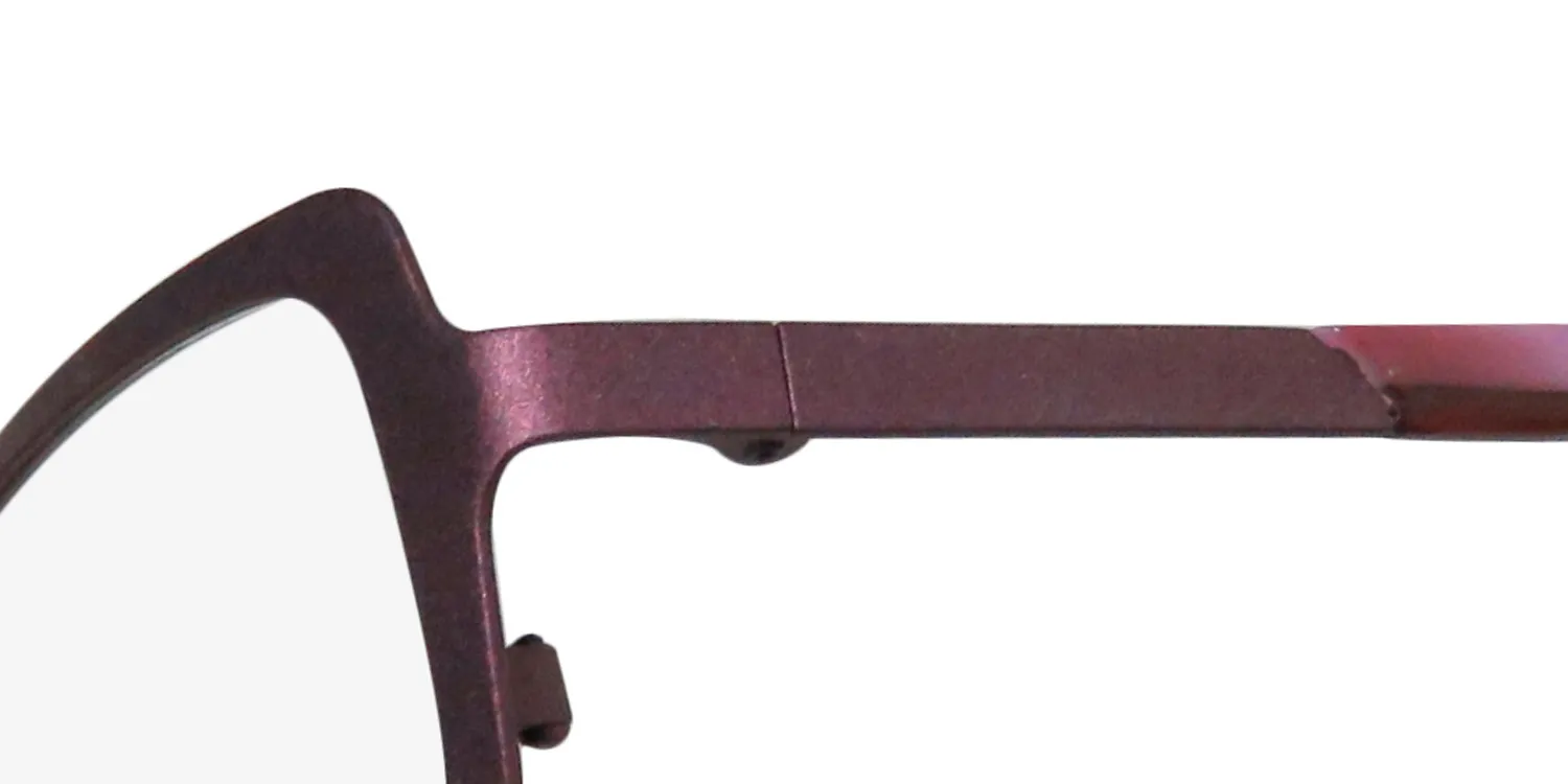 Kensie Exploration pu Eyeglasses Matte Purple With Glitter 54mm 6