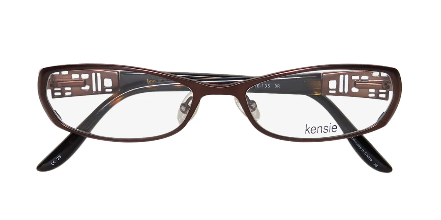 Kensie Pretty br Eyeglasses Matte Brown 51mm 2