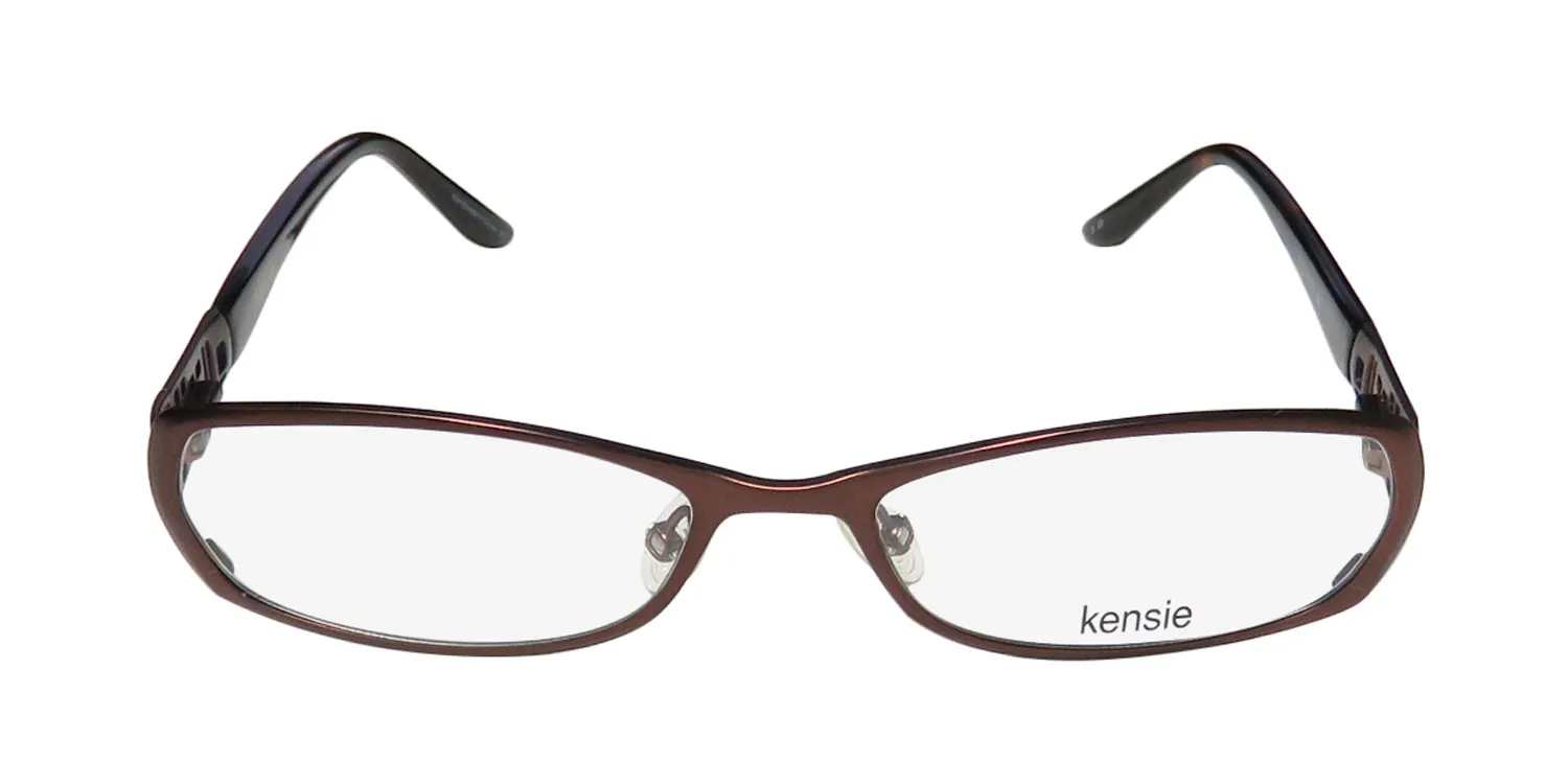 Kensie Pretty br Eyeglasses Matte Brown 51mm 3