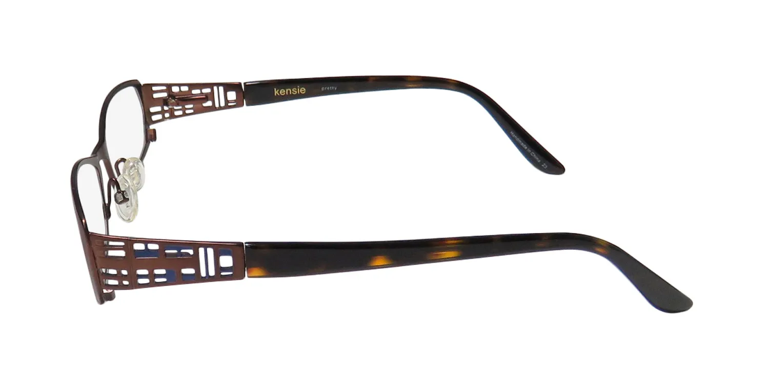Kensie Pretty br Eyeglasses Matte Brown 51mm 4