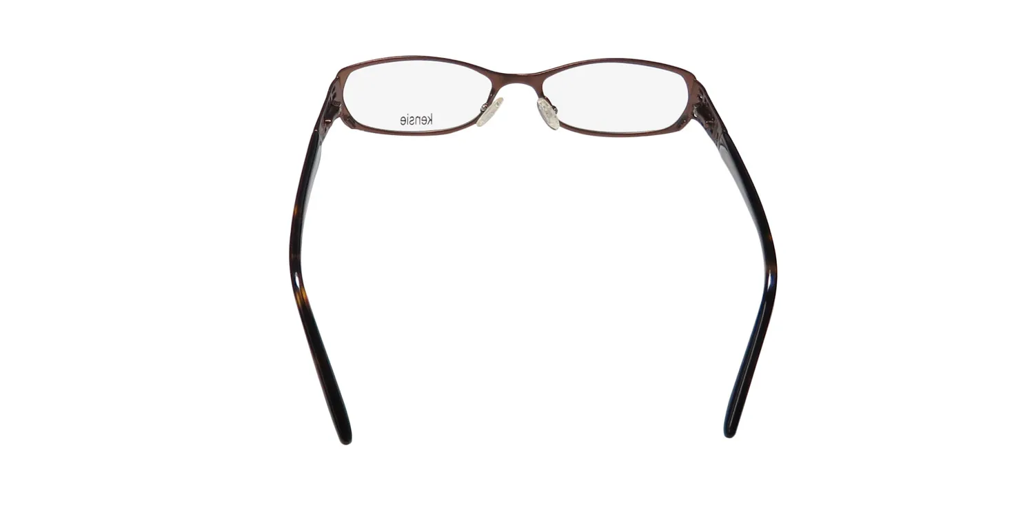 Kensie Pretty br Eyeglasses Matte Brown 51mm 5