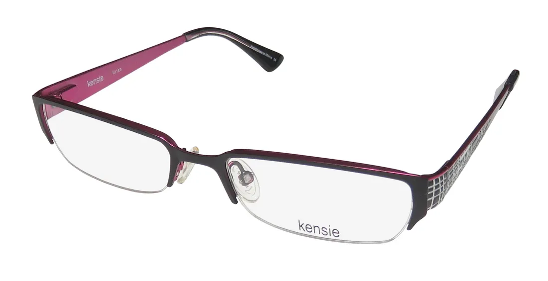 Kensie Listen bk Eyeglasses Black 49mm