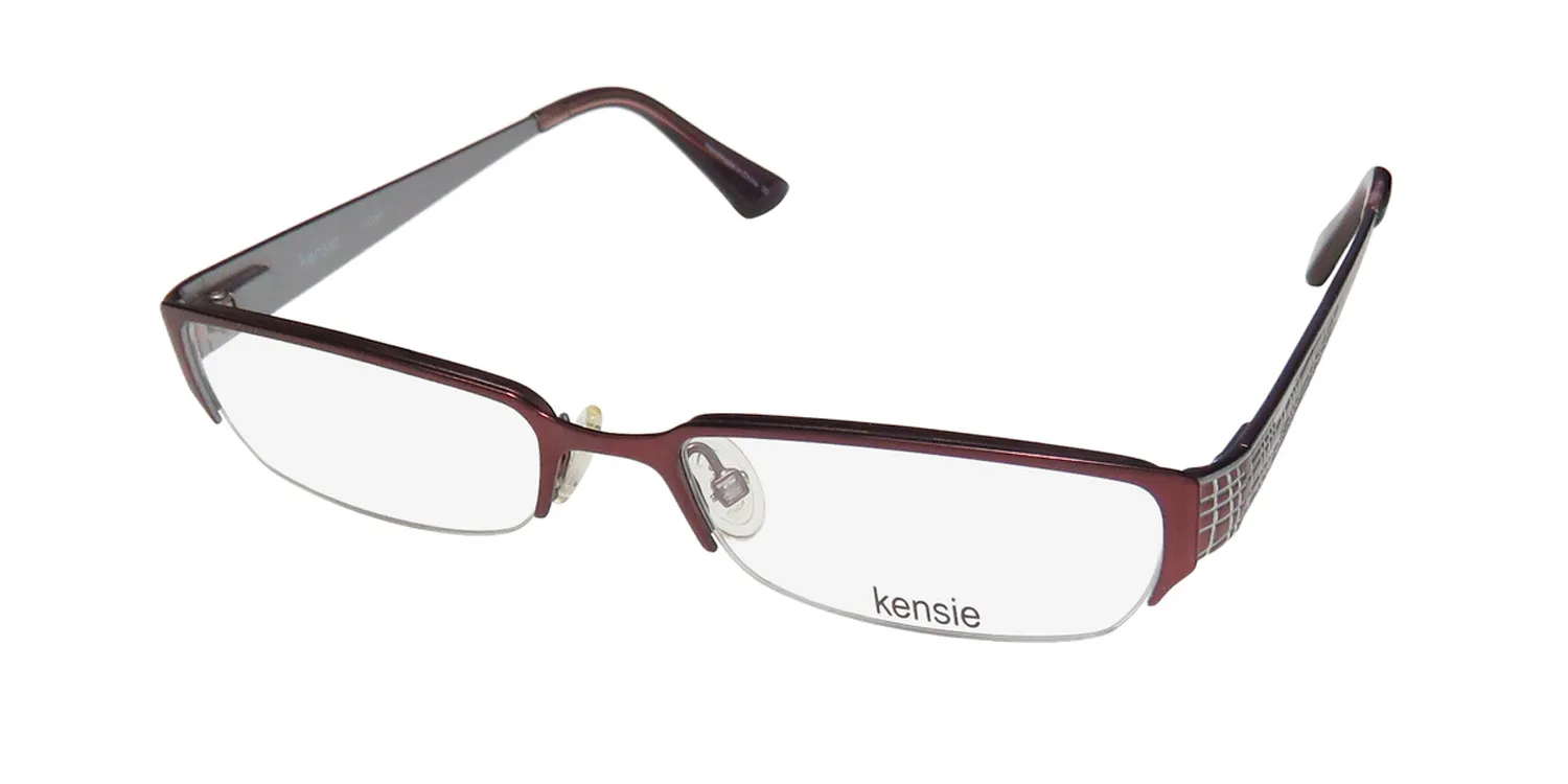 Kensie Listen me Eyeglasses Merlot 49mm