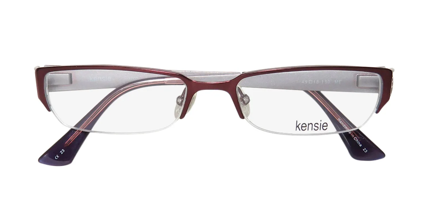 Kensie Listen me Eyeglasses Merlot 49mm 2