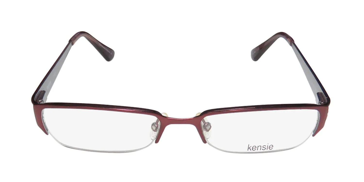 Kensie Listen me Eyeglasses Merlot 49mm 3