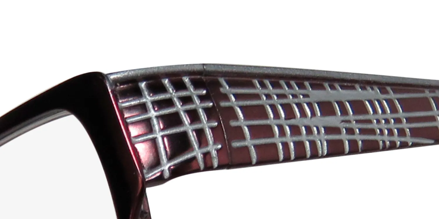 Kensie Listen me Eyeglasses Merlot 49mm 6