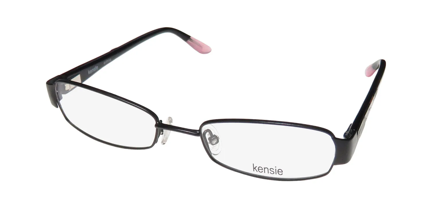 Kensie Drifting bk Eyeglasses Black 49mm