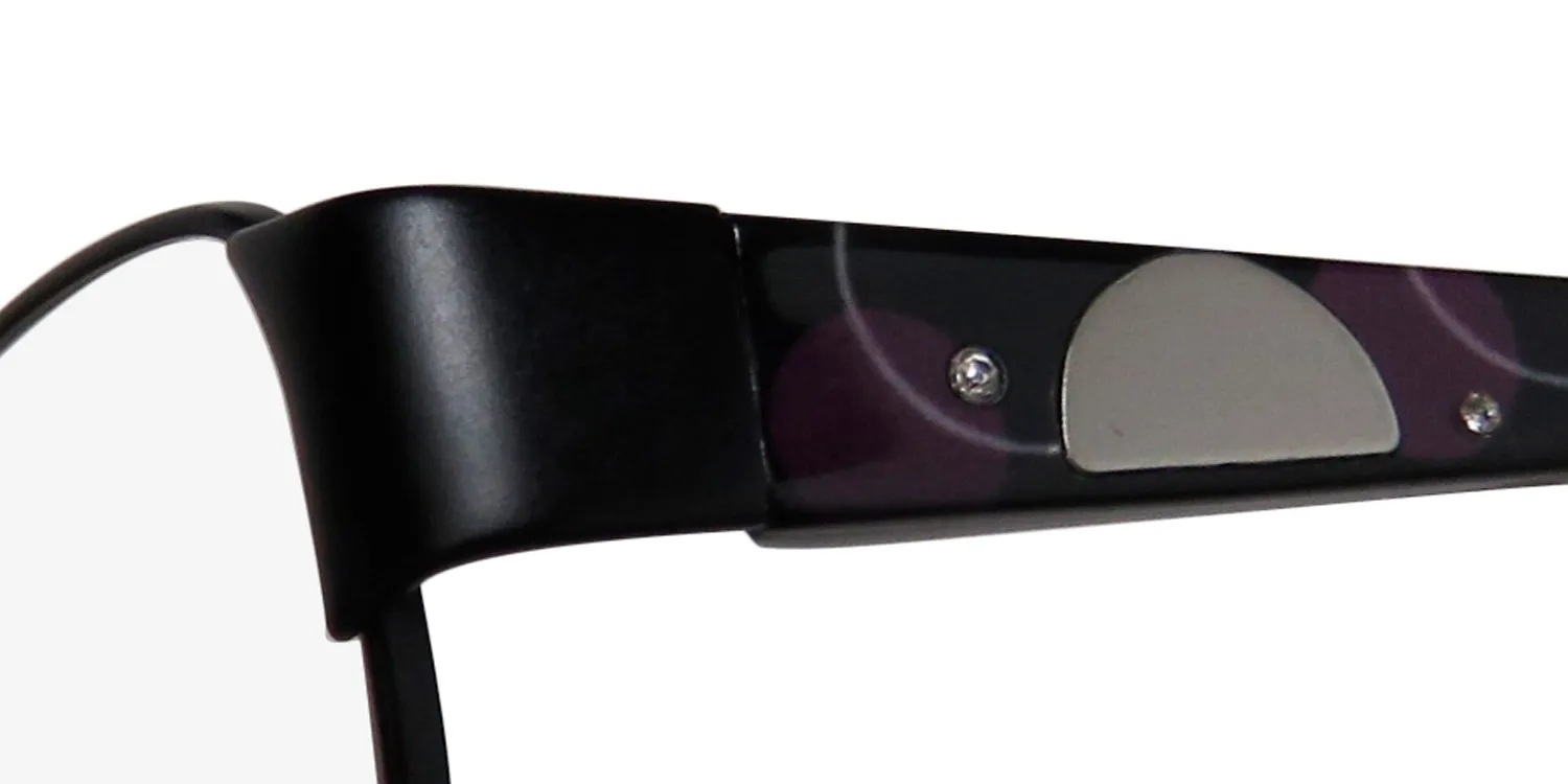 Kensie Drifting bk Eyeglasses Black 49mm 6