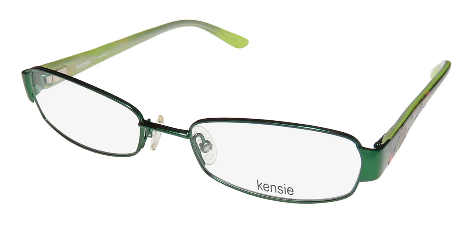Kensie Drifting fe Eyeglasses Green 49mm