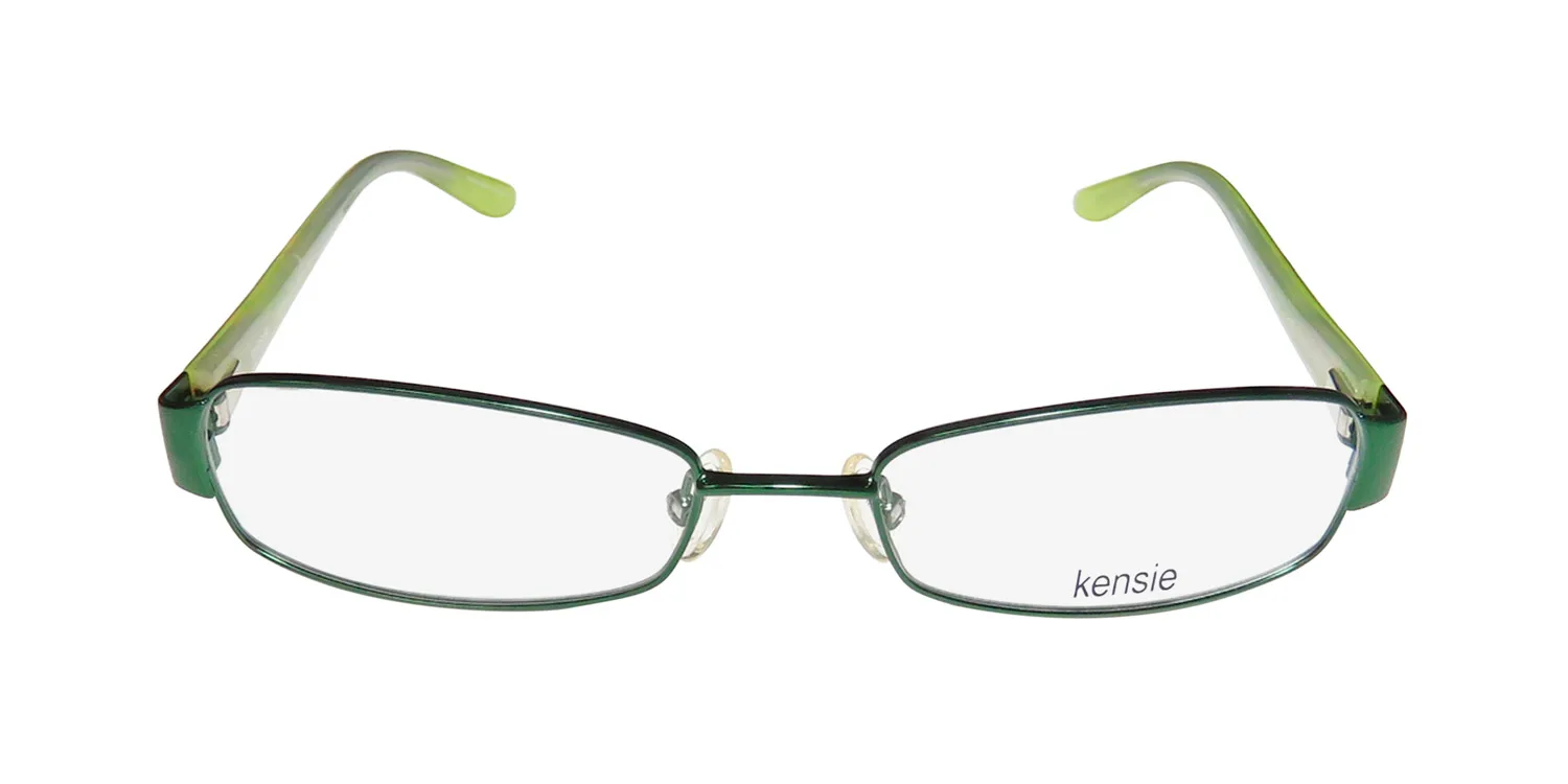 Kensie Drifting fe Eyeglasses Green 49mm 3