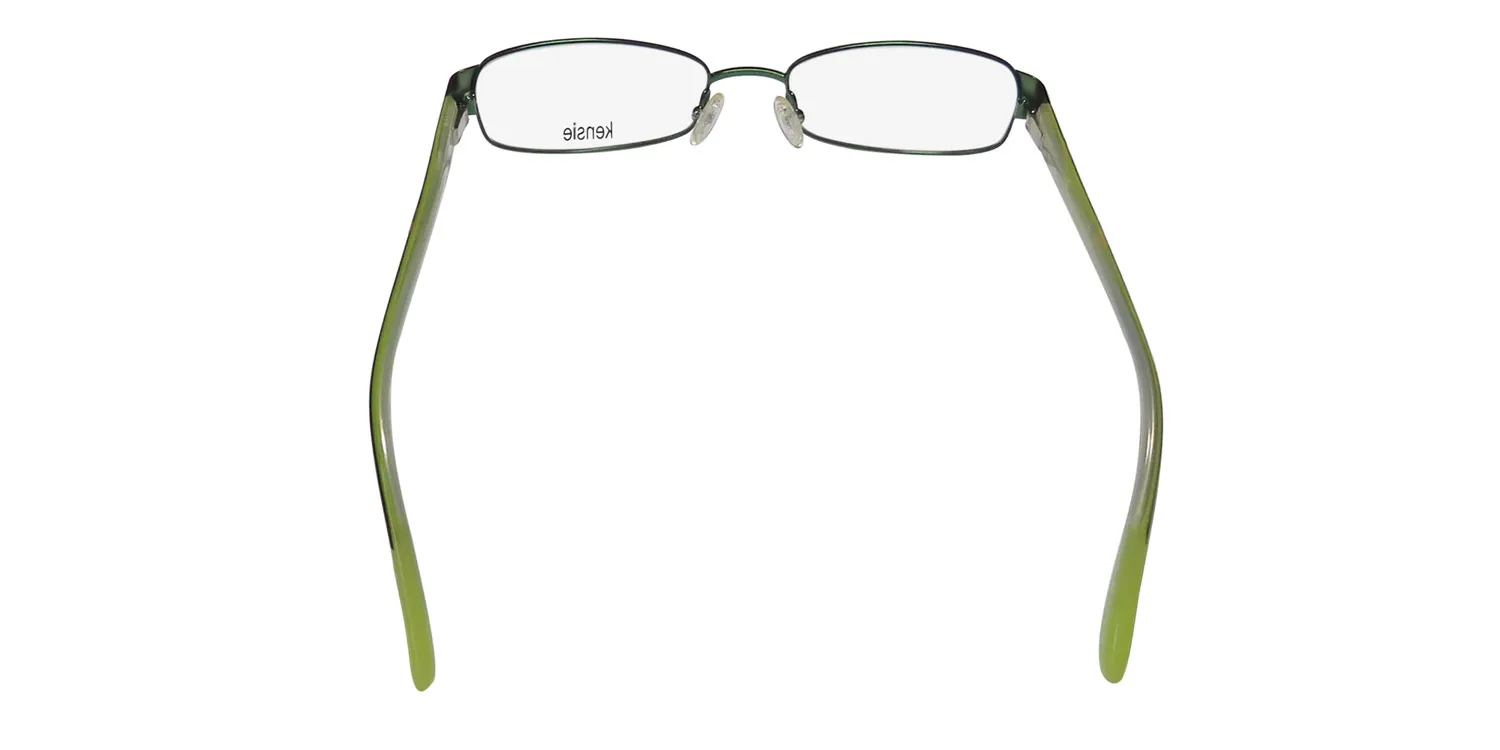 Kensie Drifting fe Eyeglasses Green 49mm 5