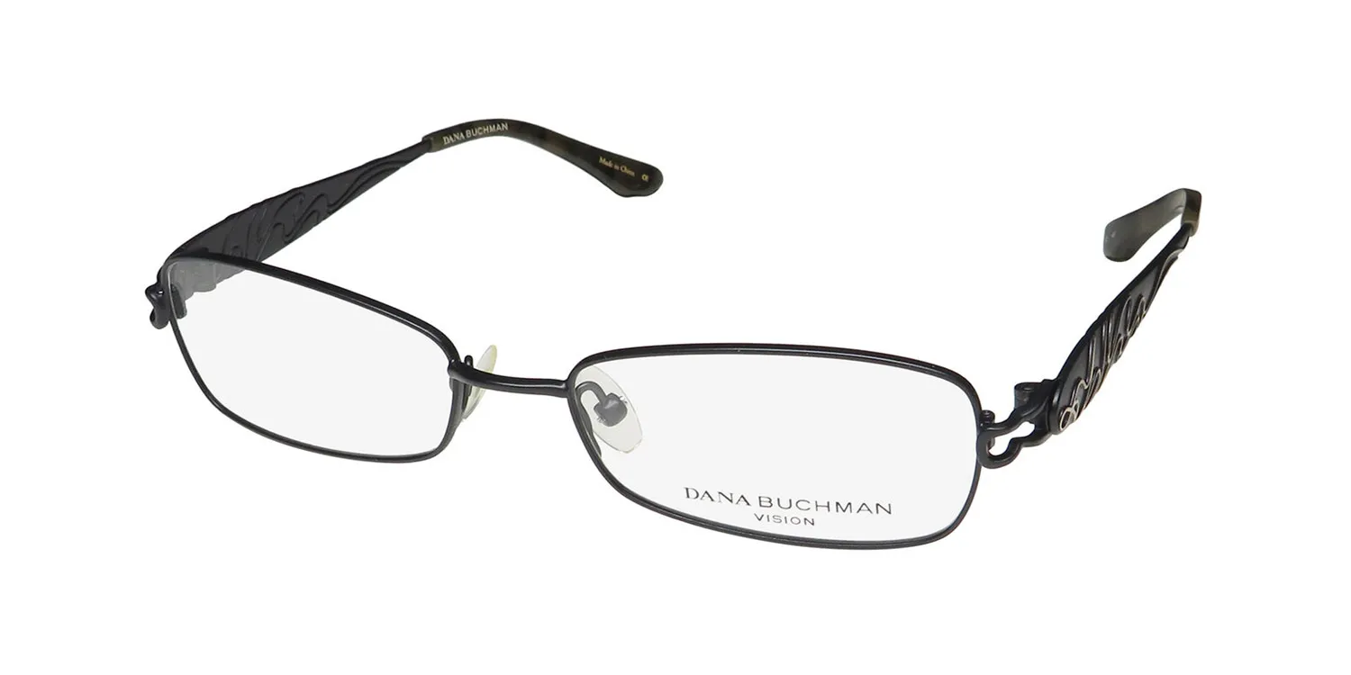 Dana Buchman Yasmin bk Eyeglasses Black 50mm