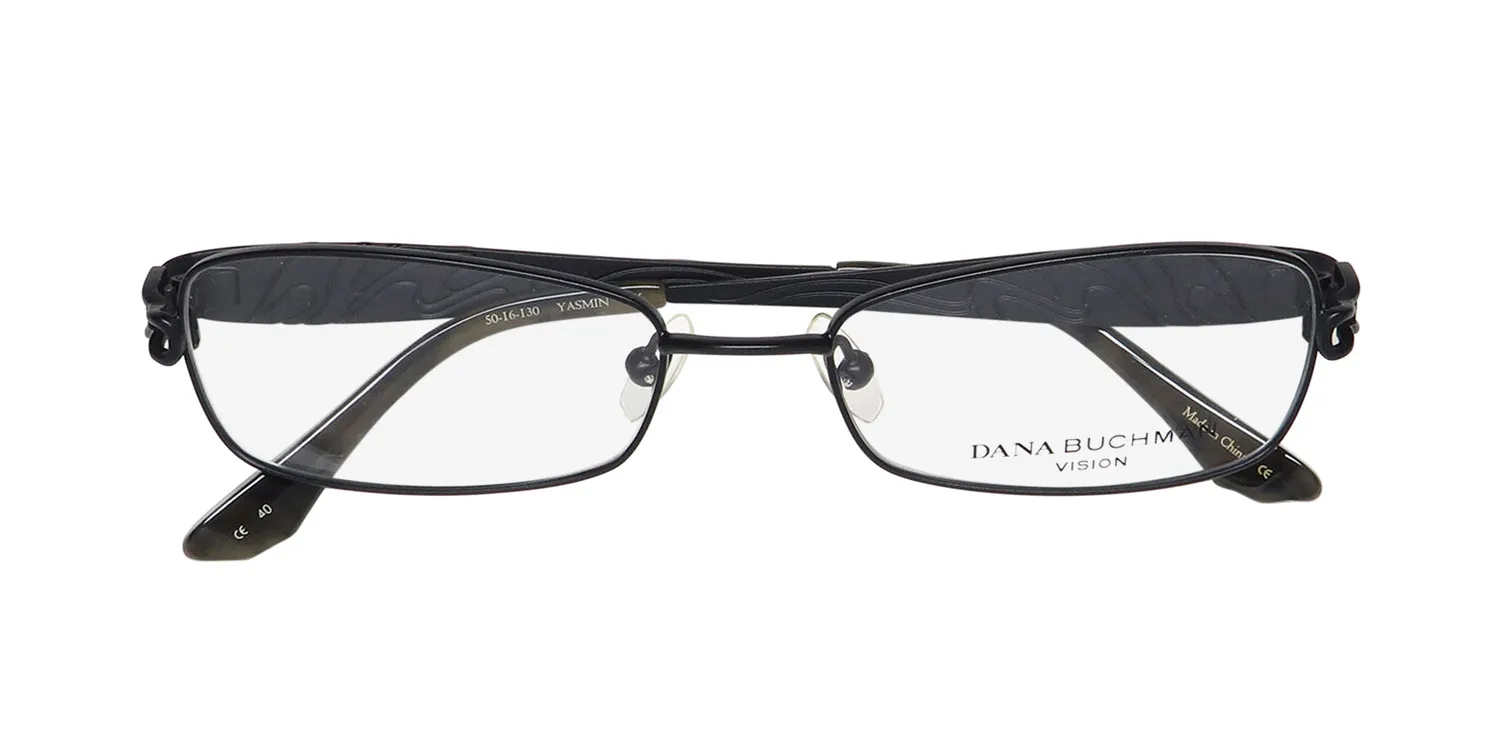 Dana Buchman Yasmin bk Eyeglasses Black 50mm 2