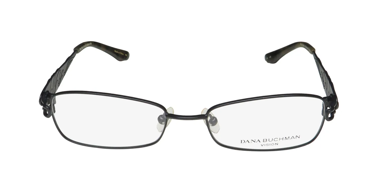 Dana Buchman Yasmin bk Eyeglasses Black 50mm 3