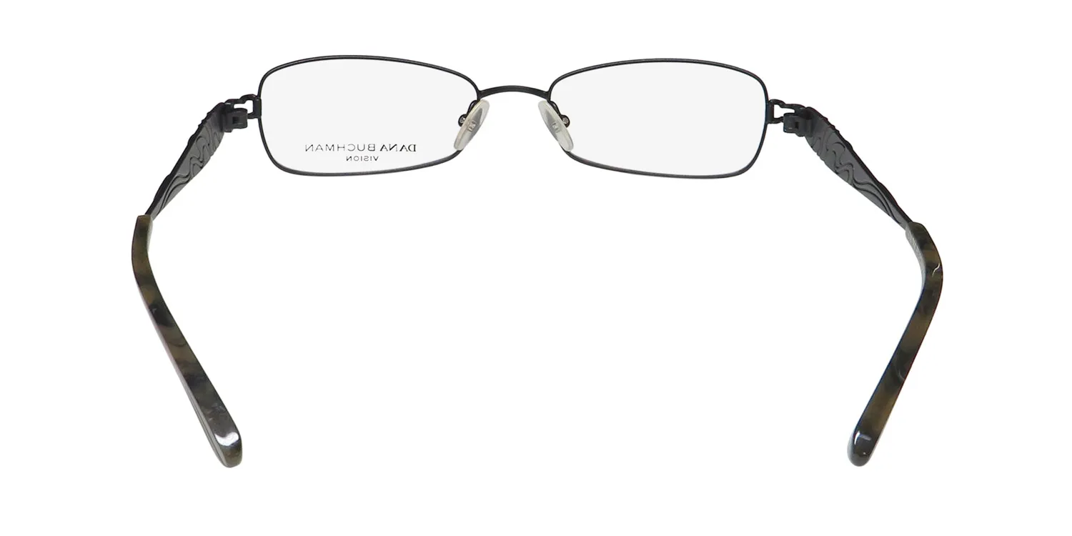 Dana Buchman Yasmin bk Eyeglasses Black 50mm 5