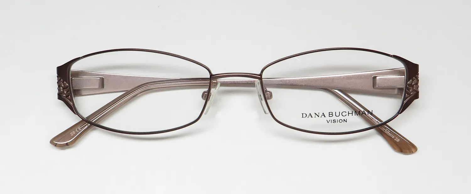 Dana Buchman Leila br Eyeglasses Brown 52mm 2