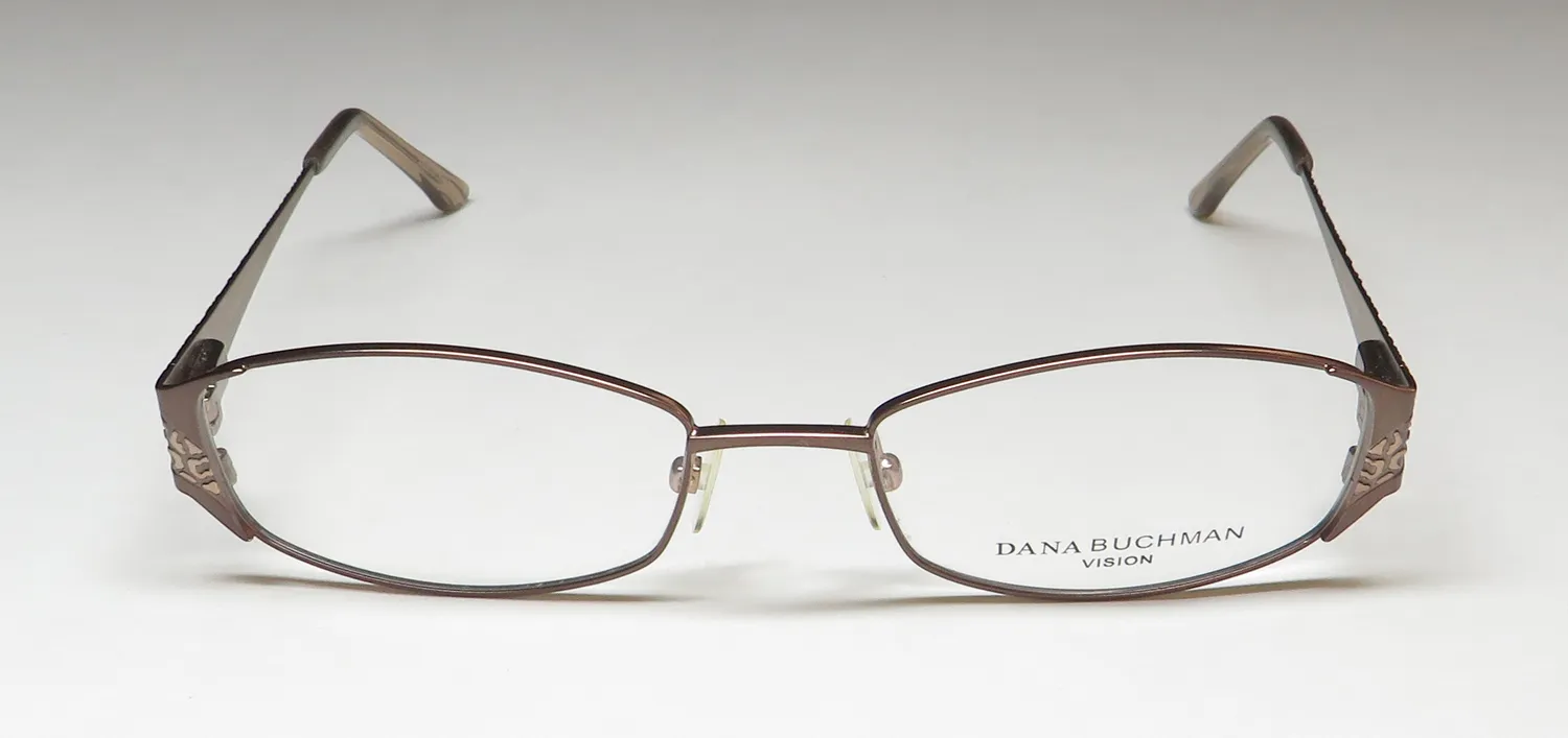 Dana Buchman Leila br Eyeglasses Brown 52mm 3