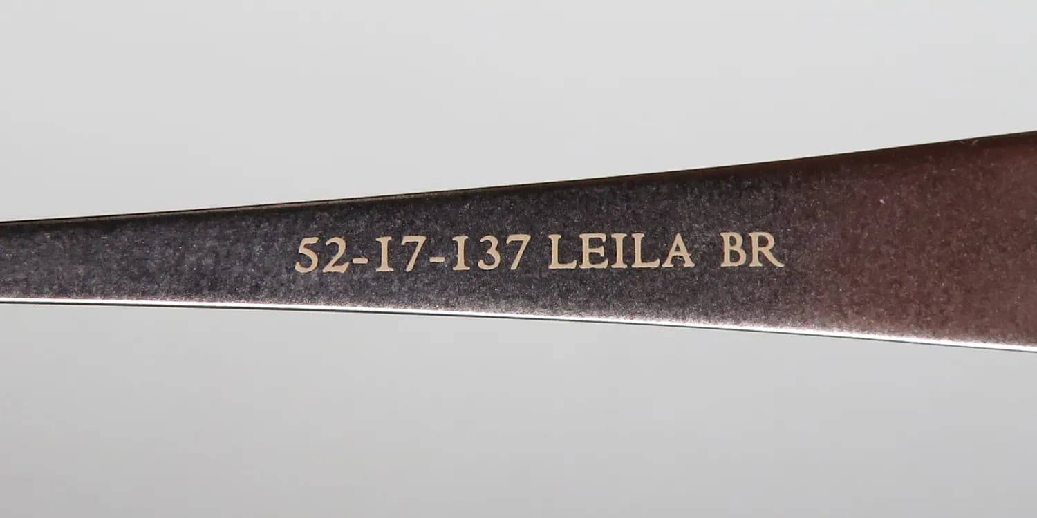 Dana Buchman Leila br Eyeglasses Brown 52mm 8