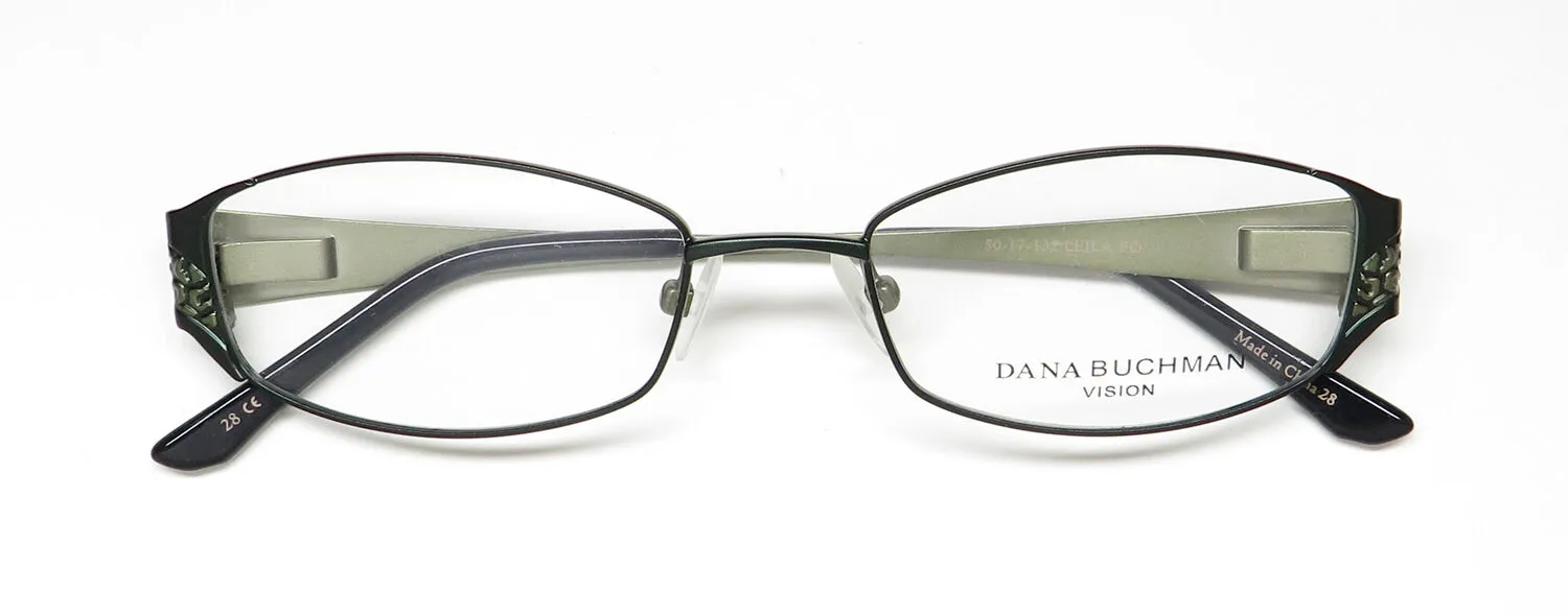 Dana Buchman Leila fo Eyeglasses Forest 50mm 2