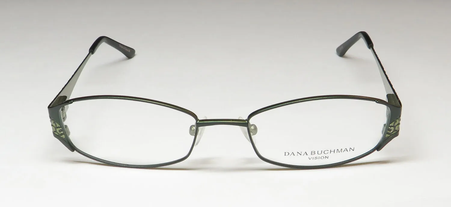 Dana Buchman Leila fo Eyeglasses Forest 50mm 3