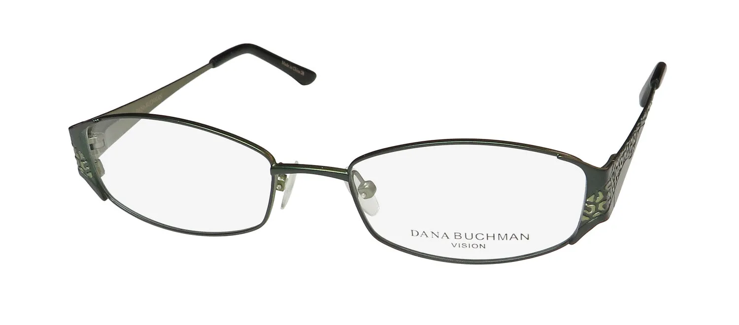Dana Buchman Leila fo Eyeglasses Forest 52mm
