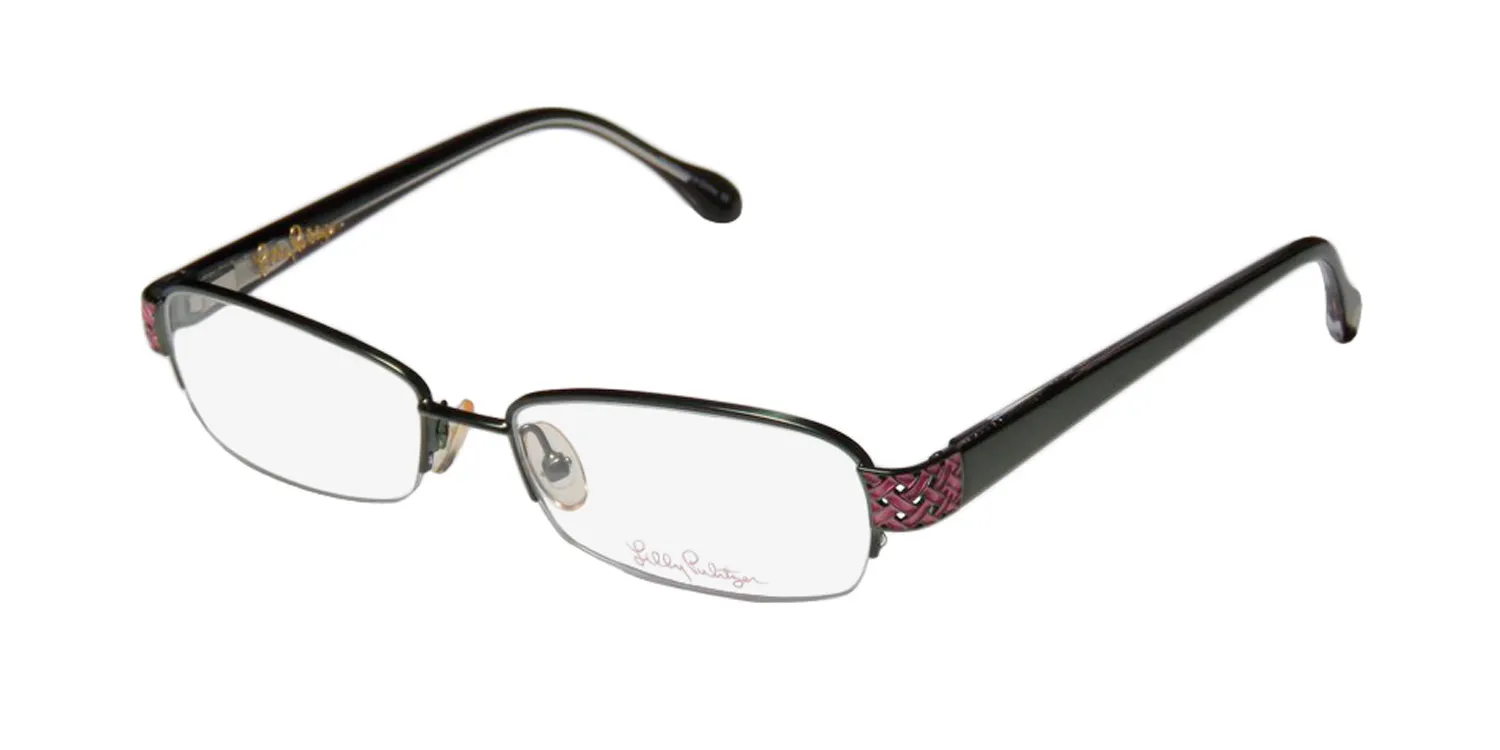 Lilly Pulitzer Eve ol Eyeglasses Olive 51mm