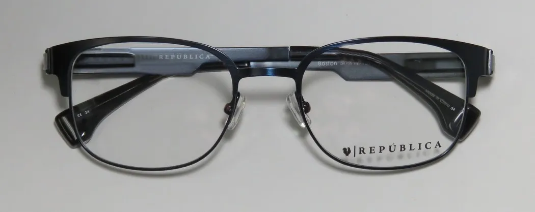 Republica Boston nv Eyeglasses Deep Navy 50mm Unisex 2