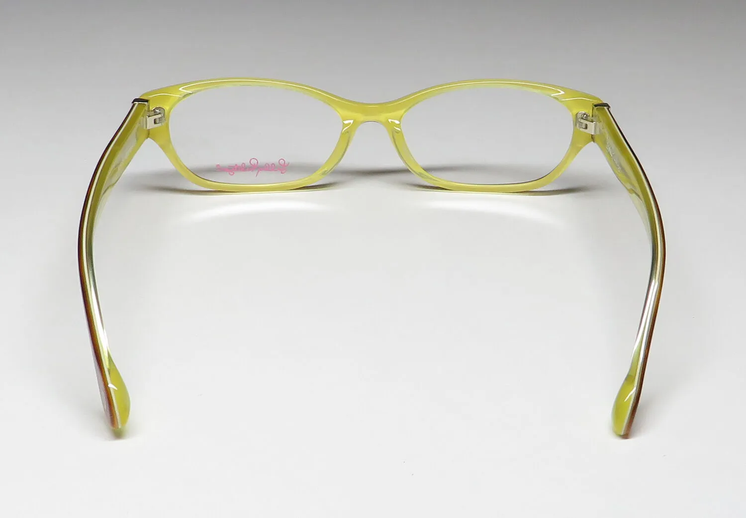 Lilly Pulitzer Naydia ho Eyeglasses Honey 51mm 5