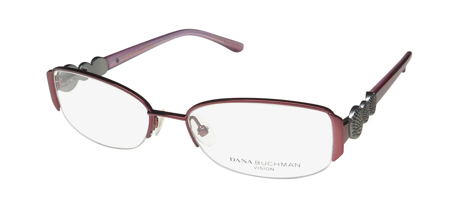 Dana Buchman Sapphira bu Eyeglasses Burgundy 51mm