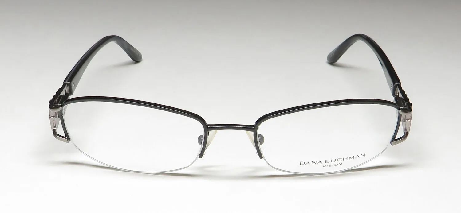 Dana Buchman Madalena bk Eyeglasses Black 50mm 3
