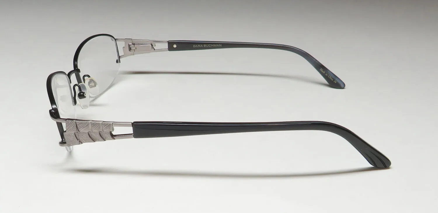 Dana Buchman Madalena bk Eyeglasses Black 50mm 4