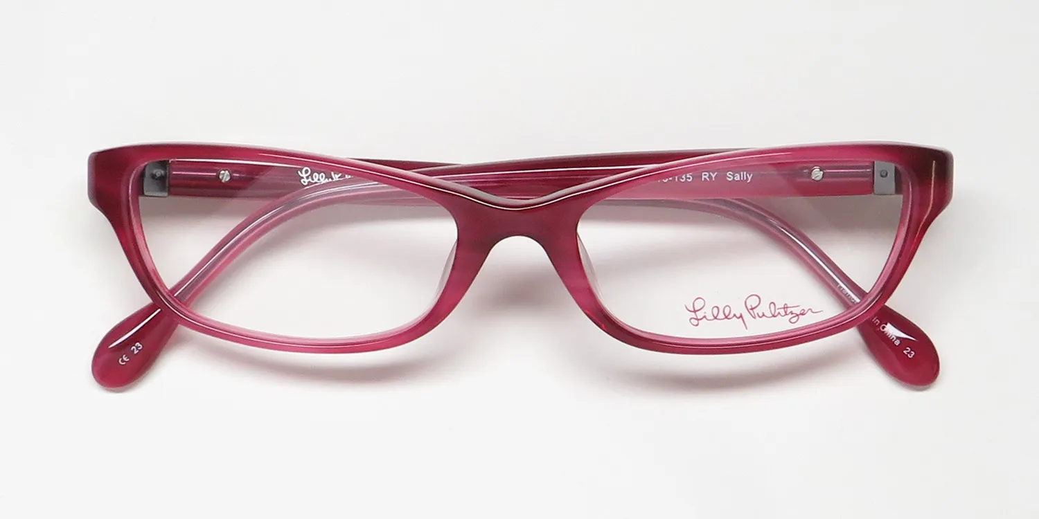 Lilly Pulitzer Sally ry Eyeglasses Ruby 50mm 2