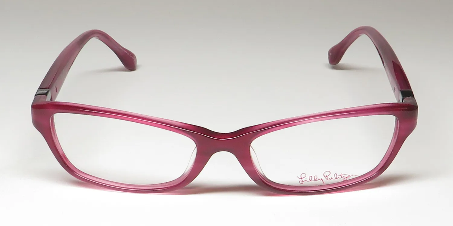 Lilly Pulitzer Sally ry Eyeglasses Ruby 50mm 3