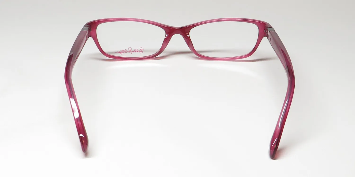 Lilly Pulitzer Sally ry Eyeglasses Ruby 50mm 5