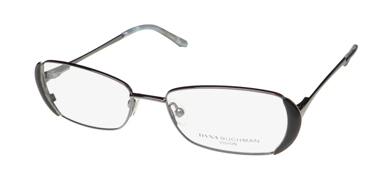 Dana Buchman Simona si Eyeglasses Silver 52mm