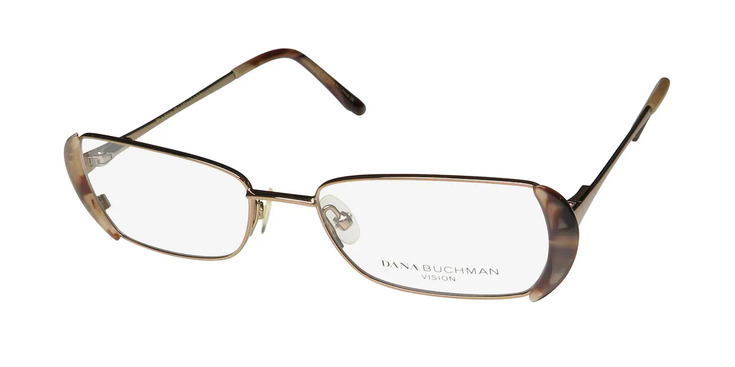 Dana Buchman Simona br Eyeglasses Brown 52mm