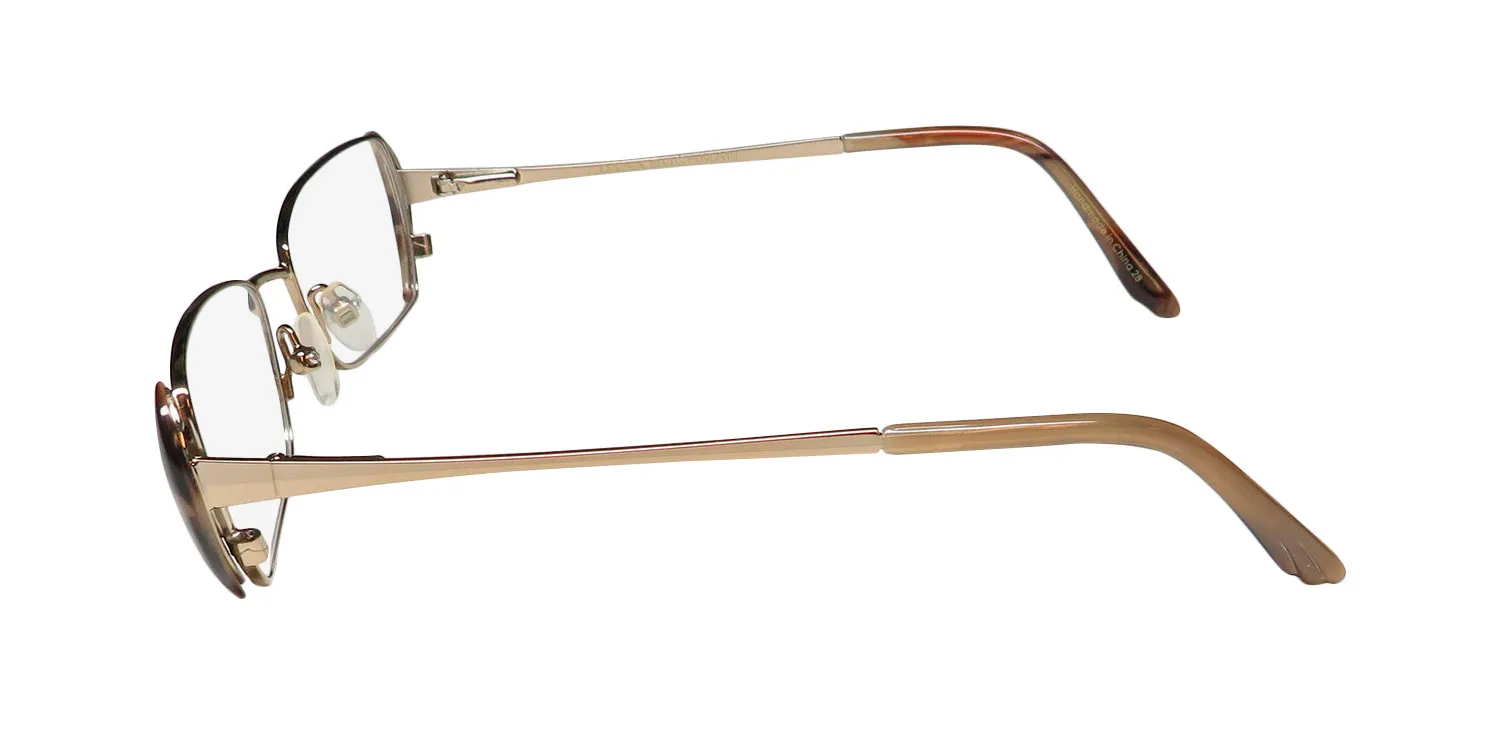 Dana Buchman Simona br Eyeglasses Brown 52mm 4