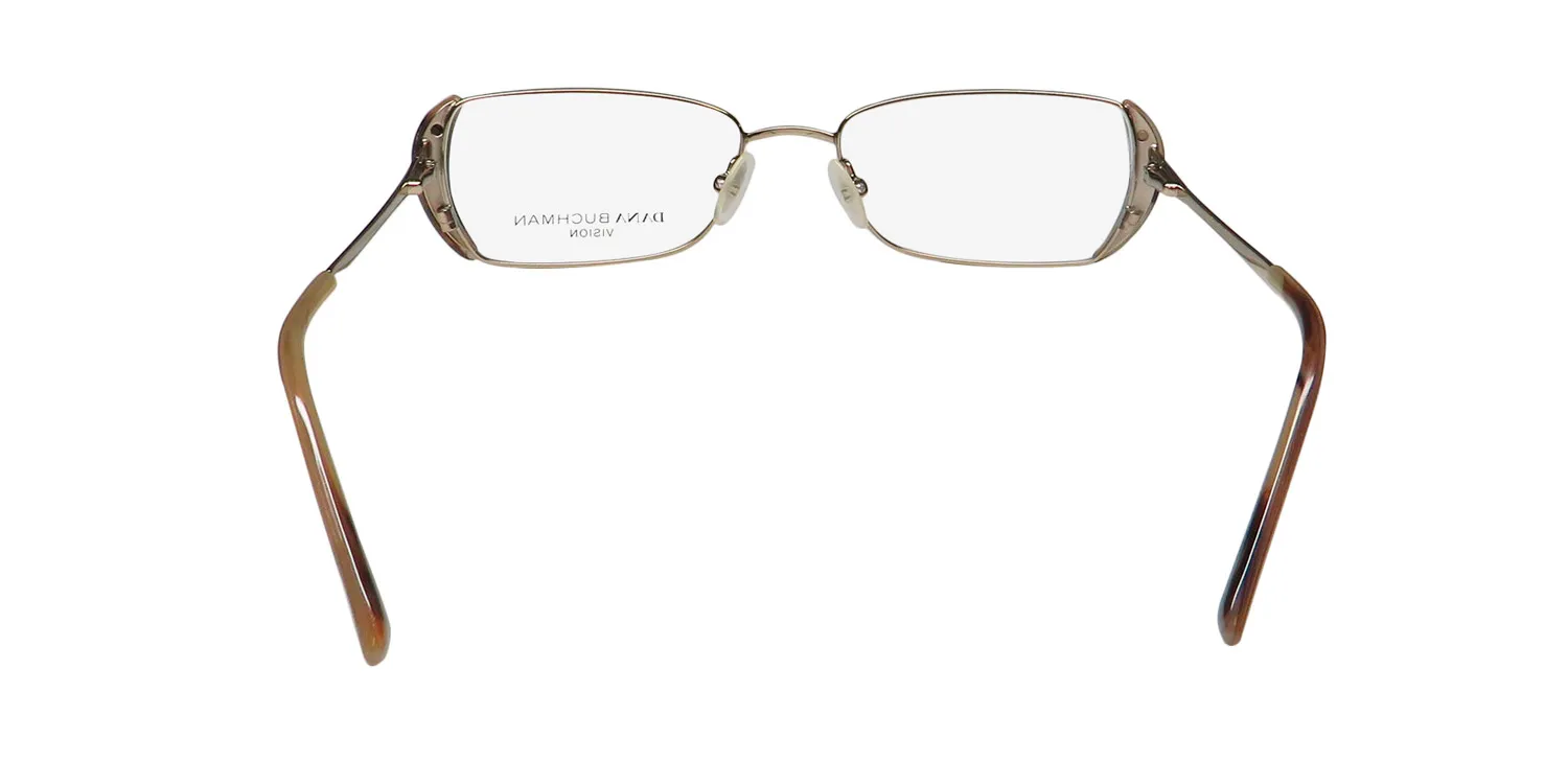 Dana Buchman Simona br Eyeglasses Brown 52mm 5