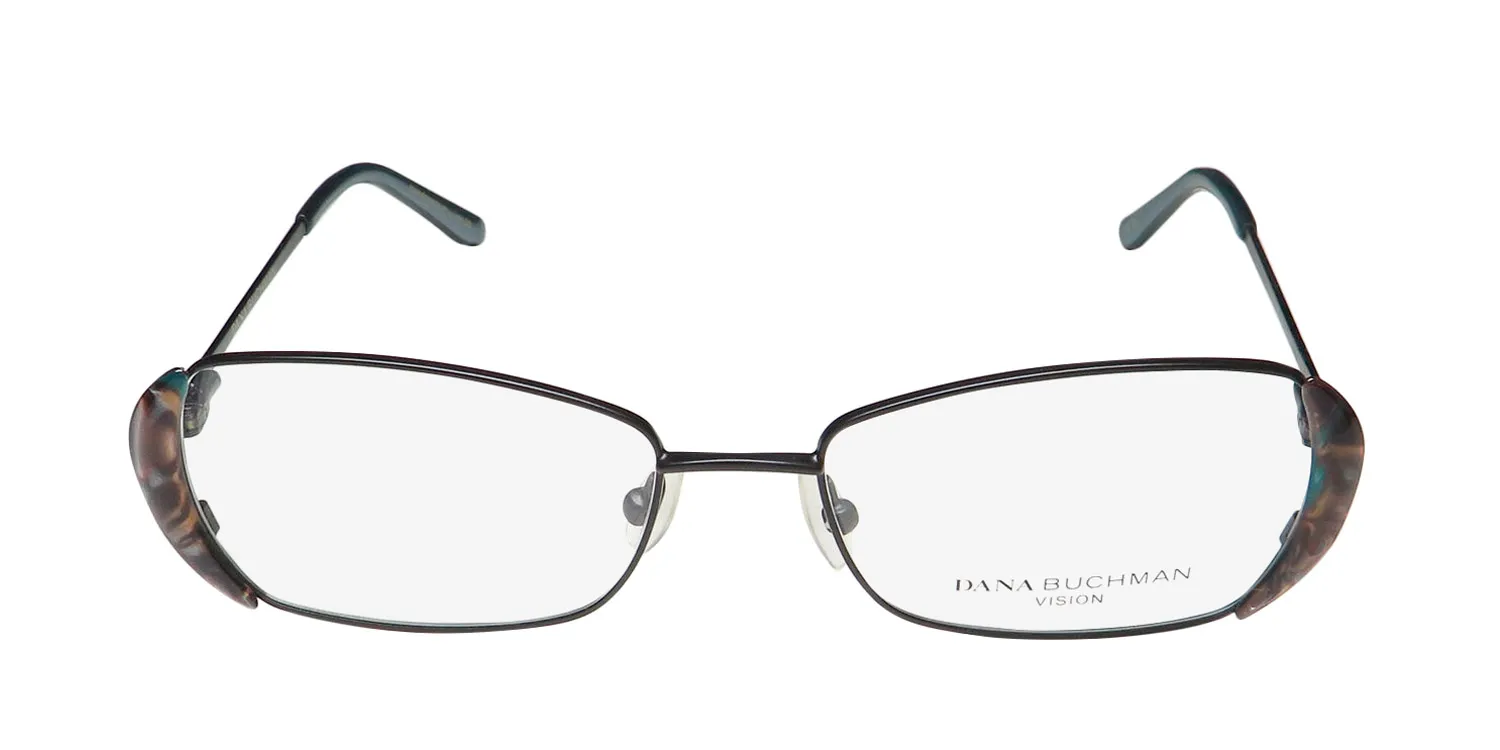 Dana Buchman Simona bk Eyeglasses Black 52mm 3